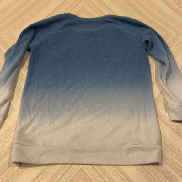 Chaser Girls Blue Ombré Sunshine Loves Me Sweatshirt - Picture 6 of 6